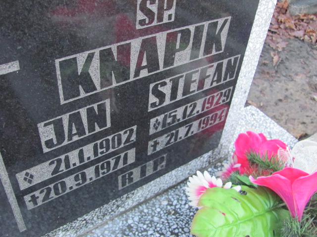 Stefan Knapik 1929 Mysłowice NSPJ - Grobonet - Wyszukiwarka osób pochowanych