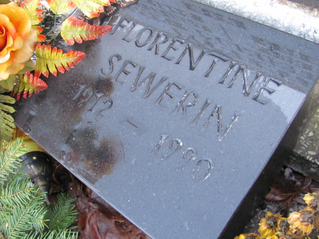 Grób Bronisława Seweryn