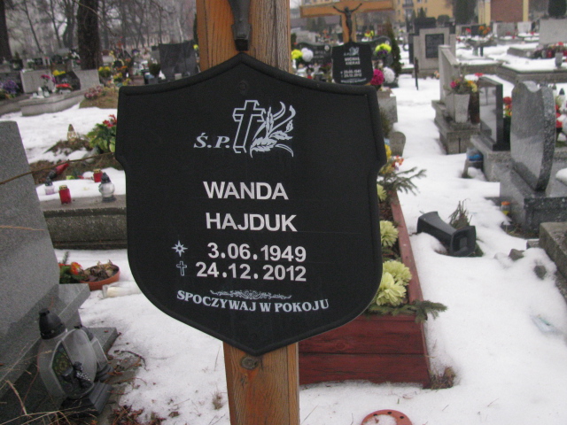 Wanda Hajduk 1949 Mysłowice NSPJ - Grobonet - Wyszukiwarka osób pochowanych