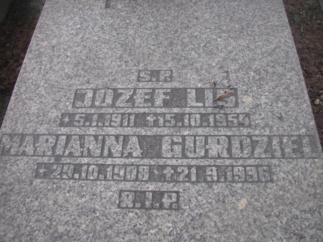 Grób Marianna Gurdziel