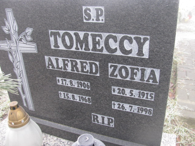 Alfred Tomecki 1906 Mysłowice NSPJ - Grobonet - Wyszukiwarka osób pochowanych