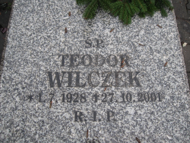 Teodor Wilczek 1928 Mysłowice NSPJ - Grobonet - Wyszukiwarka osób pochowanych