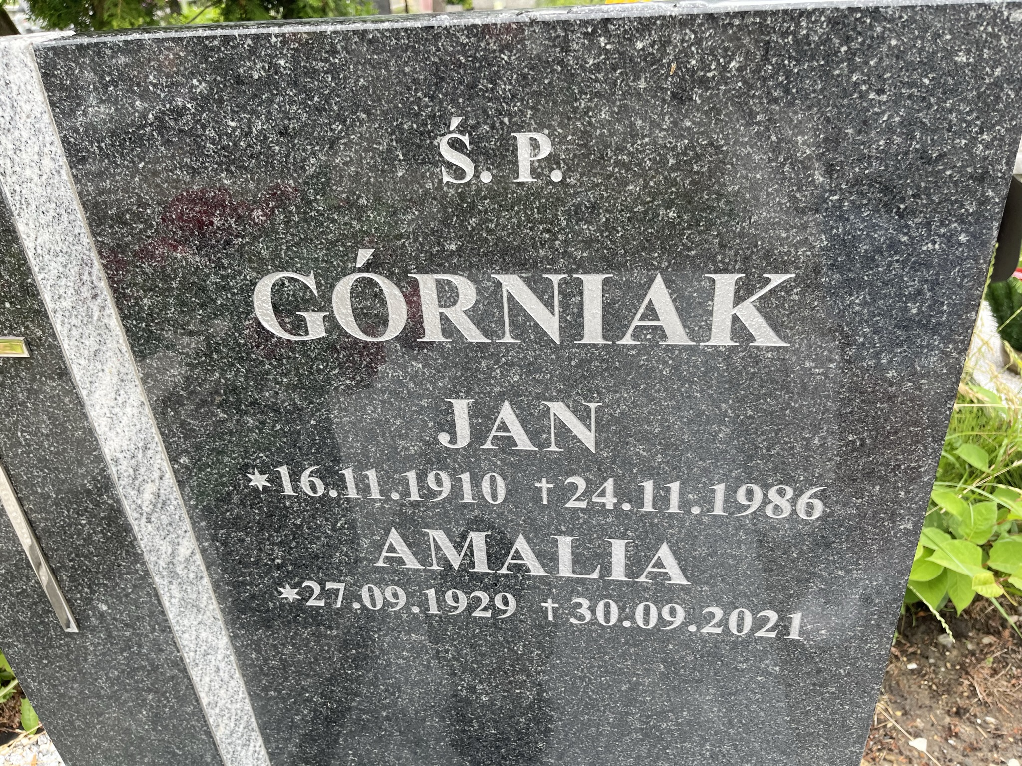 Jan Górniak 1910 Mysłowice NSPJ - Grobonet - Wyszukiwarka osób pochowanych