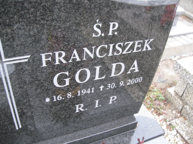 Franciszek Golda 1941 Mysłowice NSPJ - Grobonet - Wyszukiwarka osób pochowanych