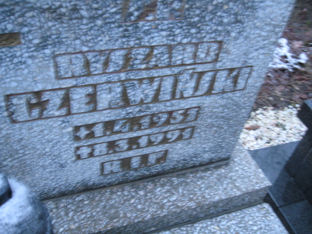 Ryszard Czerwiński 1951 Mysłowice NSPJ - Grobonet - Wyszukiwarka osób pochowanych