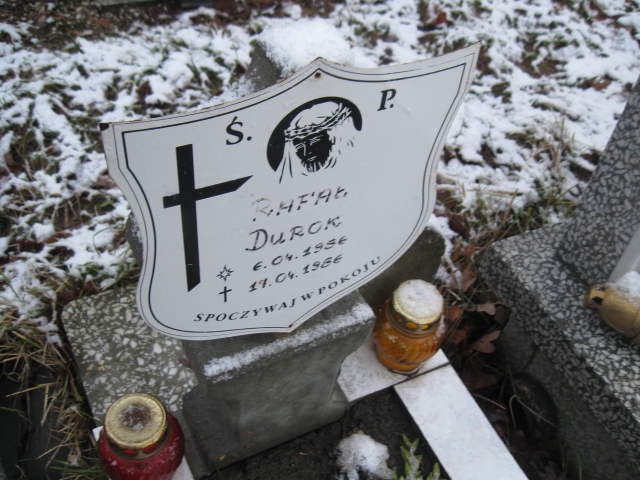 Rafał Durok 1986 Mysłowice NSPJ - Grobonet - Wyszukiwarka osób pochowanych