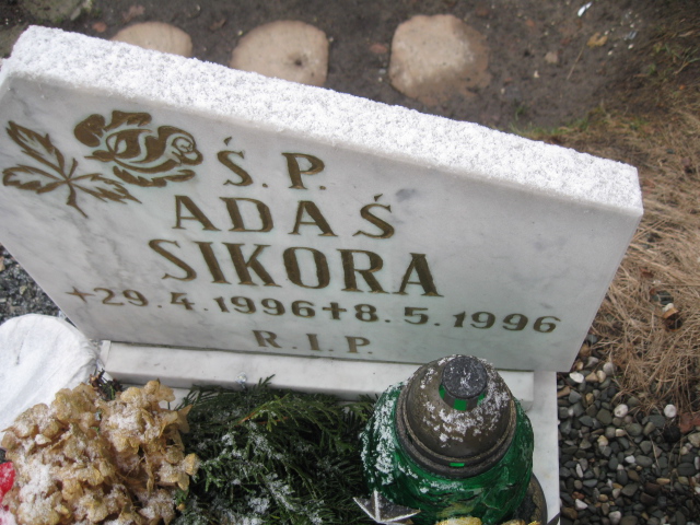 Adam Sikora 1996 Mysłowice NSPJ - Grobonet - Wyszukiwarka osób pochowanych