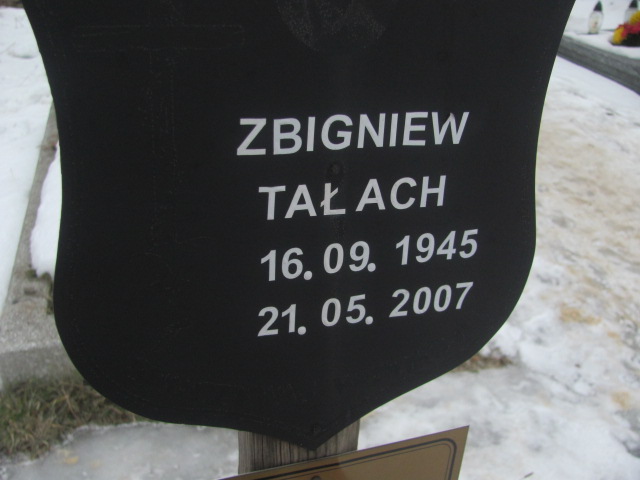 Bronisław Tałach  1947 Mysłowice NSPJ - Grobonet - Wyszukiwarka osób pochowanych