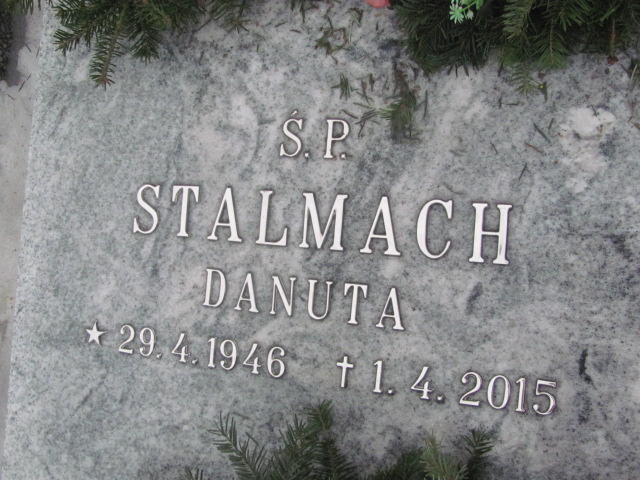 Danuta Stalmach 1946 Mysłowice NSPJ - Grobonet - Wyszukiwarka osób pochowanych