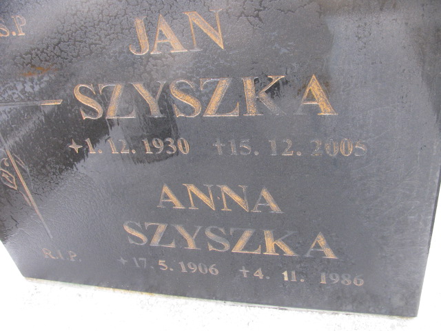 Jan Szyszka 1930 Mysłowice NSPJ - Grobonet - Wyszukiwarka osób pochowanych