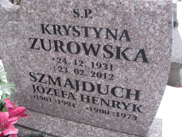 Krystyna Żurowska 1931 Mysłowice NSPJ - Grobonet - Wyszukiwarka osób pochowanych