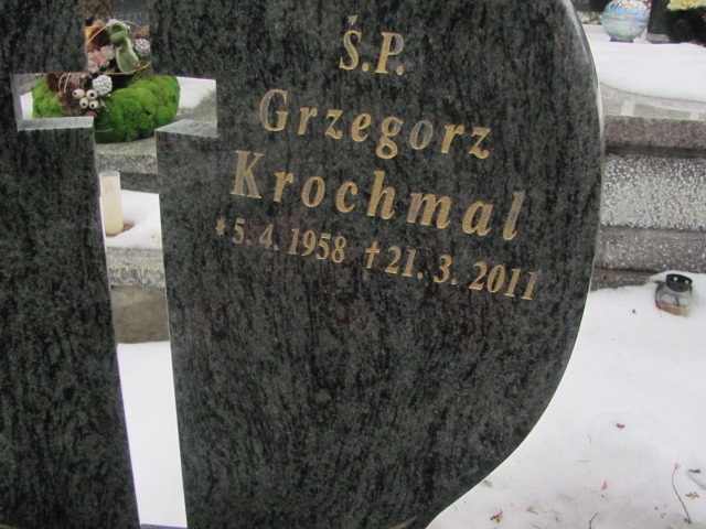 Grzegorz Krochmal 1958 Mysłowice NSPJ - Grobonet - Wyszukiwarka osób pochowanych