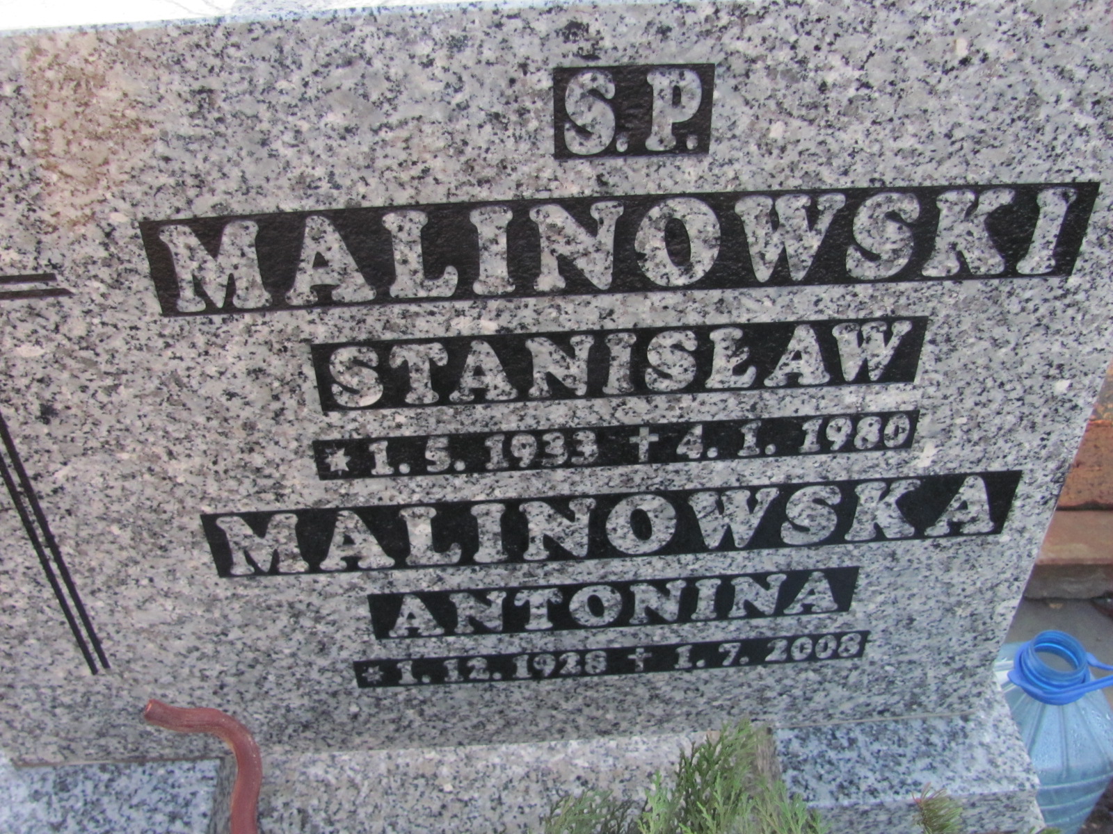 Antonina Malinowska 1928 Mysłowice NSPJ - Grobonet - Wyszukiwarka osób pochowanych