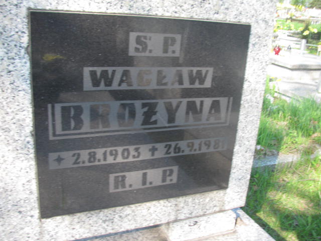 Jerzy Brożyna 1952 Mysłowice NSPJ - Grobonet - Wyszukiwarka osób pochowanych