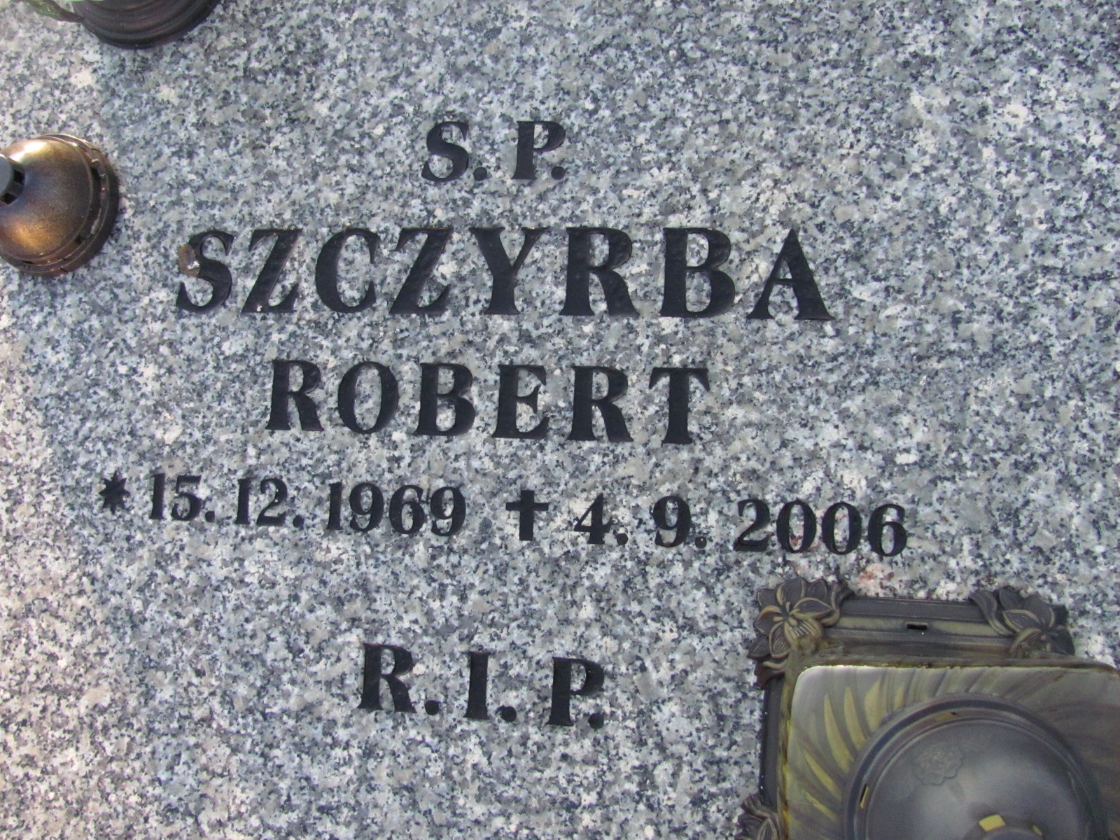 Robert Szczyrba 1969 Mysłowice NSPJ - Grobonet - Wyszukiwarka osób pochowanych