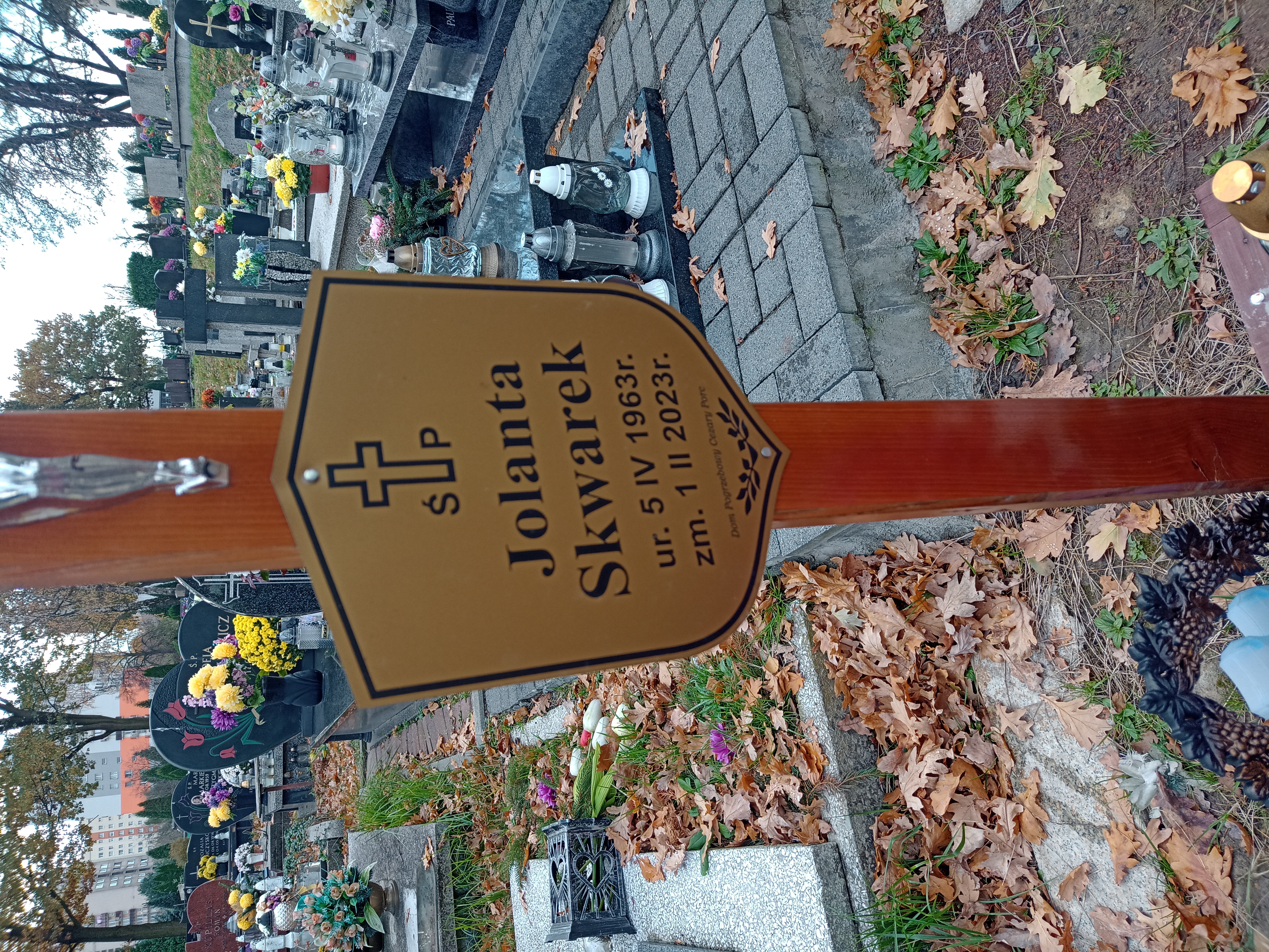 Jolanta Skwarek 1963 Mysłowice NSPJ - Grobonet - Wyszukiwarka osób pochowanych