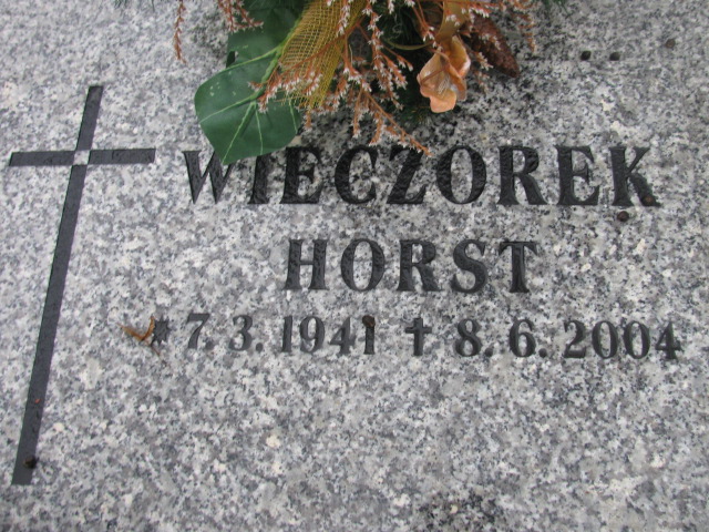 Horst Wieczorek 1941 Mysłowice NSPJ - Grobonet - Wyszukiwarka osób pochowanych