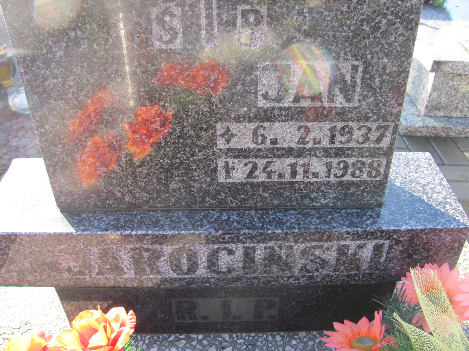Zofia Jarocińska 1940 Mysłowice NSPJ - Grobonet - Wyszukiwarka osób pochowanych