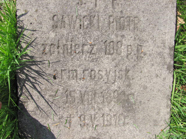 Piotr Sawicki 1890 Mysłowice NSPJ - Grobonet - Wyszukiwarka osób pochowanych