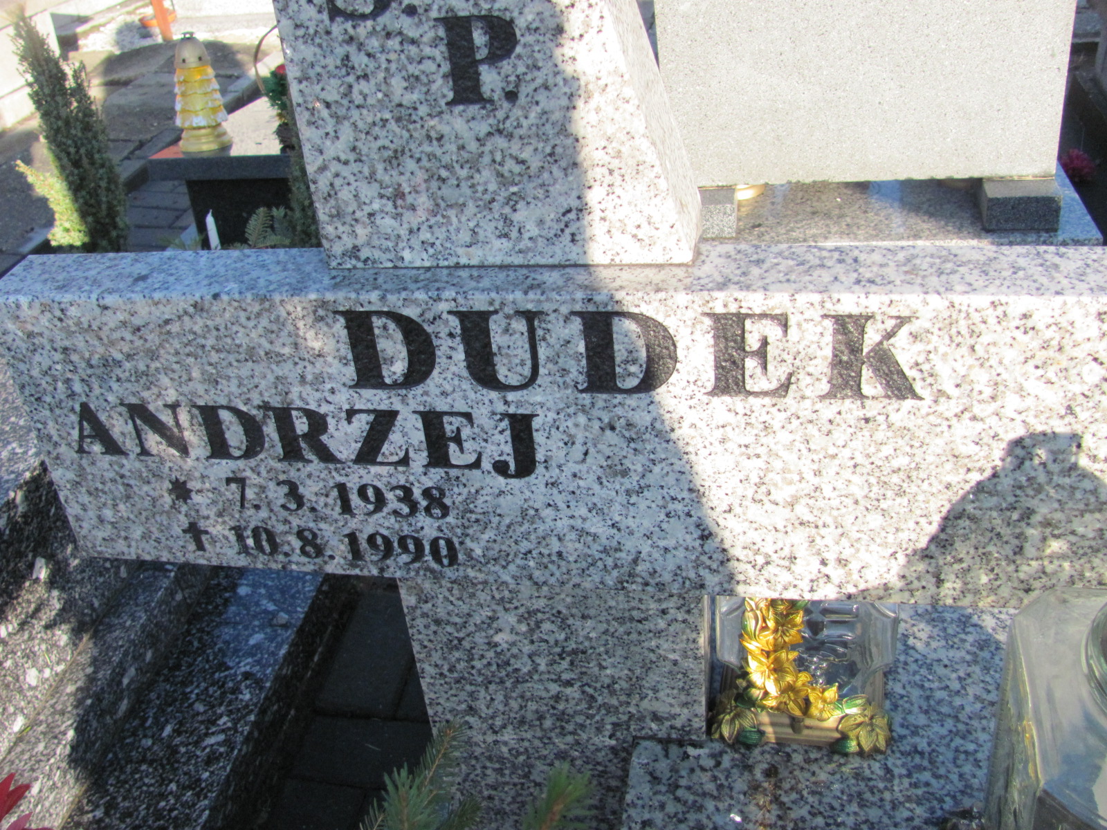 Andrzej Dudek 1938 Mysłowice NSPJ - Grobonet - Wyszukiwarka osób pochowanych