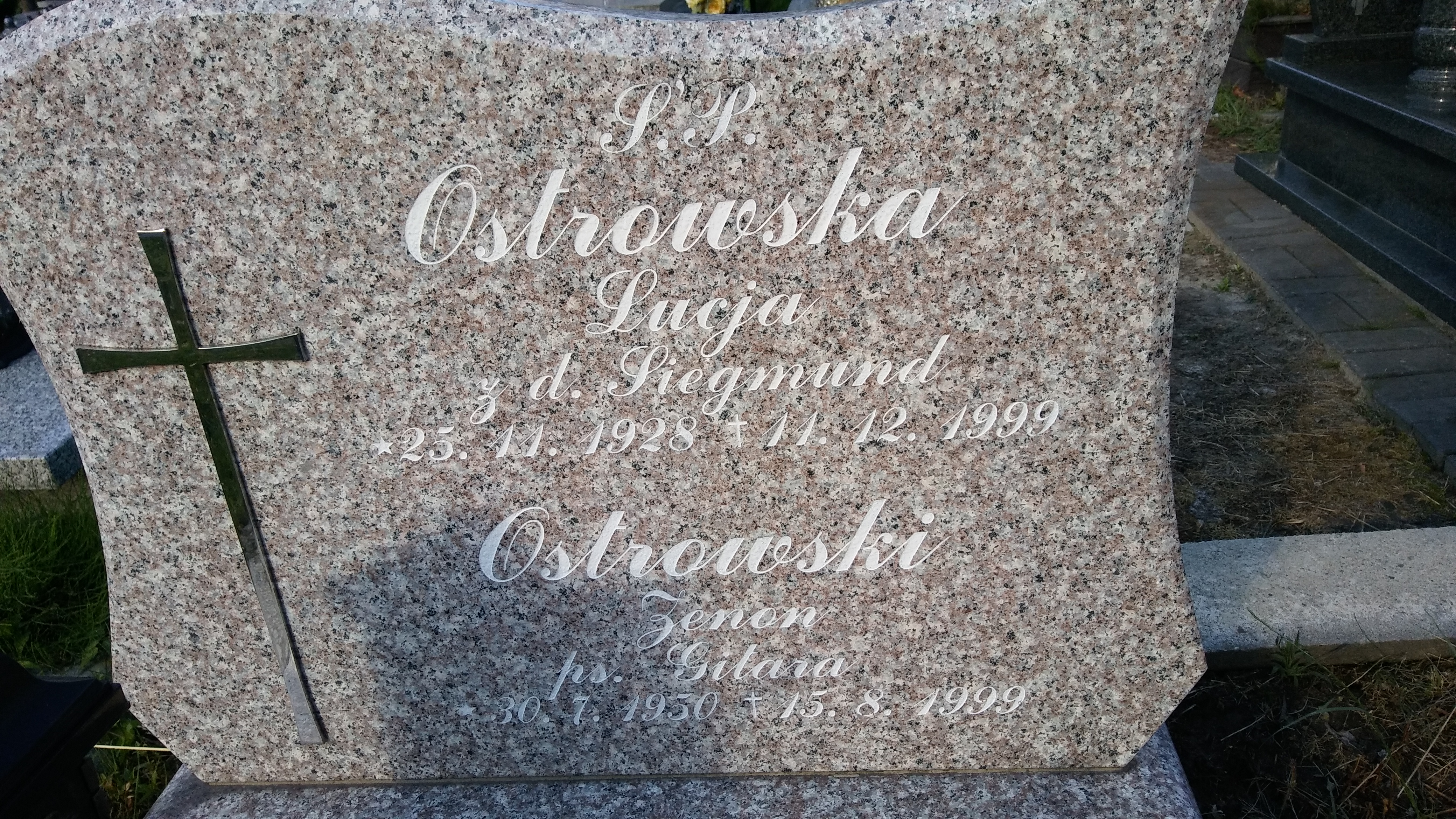 Zenon Ostrowski 1950 Mysłowice NSPJ - Grobonet - Wyszukiwarka osób pochowanych