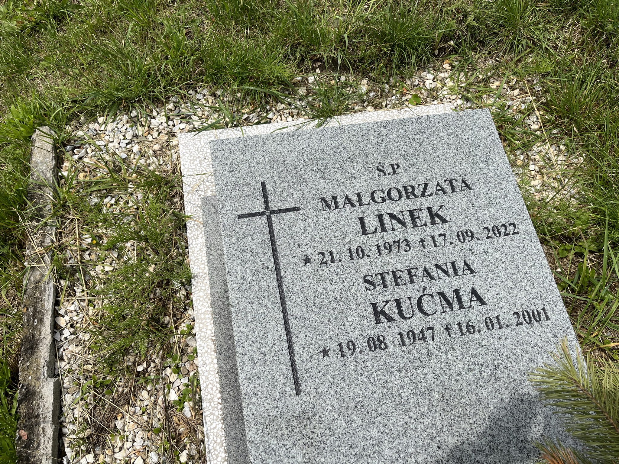 Małgorzata Linek 1973 Mysłowice parafialny NSPJ - Grobonet - Wyszukiwarka osób pochowanych