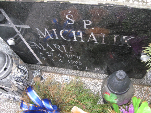 Maria Michalik 1929 Mysłowice NSPJ - Grobonet - Wyszukiwarka osób pochowanych