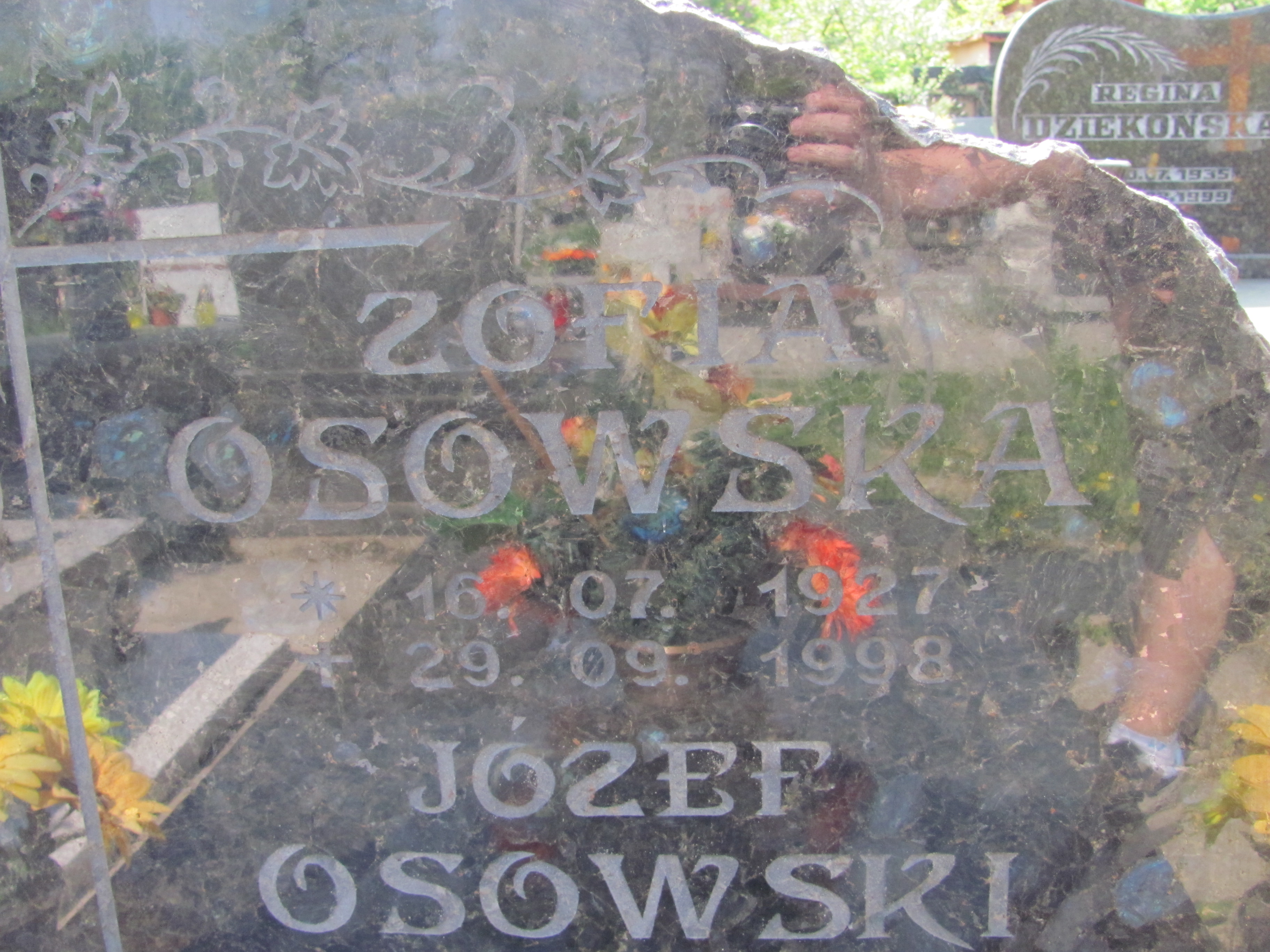 Józef Osowski 1927 Mysłowice NSPJ - Grobonet - Wyszukiwarka osób pochowanych