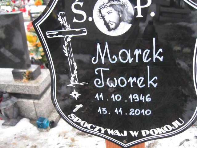 Marek Tworek 1946 Mysłowice NSPJ - Grobonet - Wyszukiwarka osób pochowanych