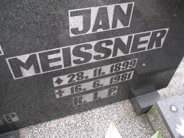 Jan Meissner 1899 Mysłowice NSPJ - Grobonet - Wyszukiwarka osób pochowanych