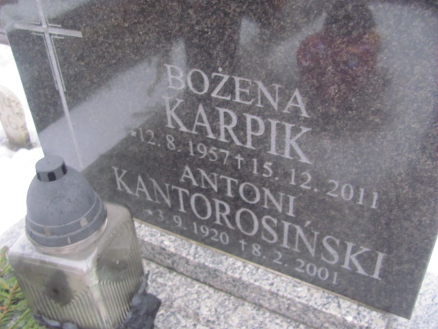 Bożena Karpik 1957 Mysłowice NSPJ - Grobonet - Wyszukiwarka osób pochowanych