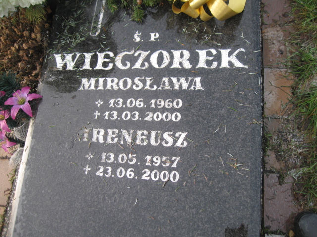 Ireneusz Wieczorek 1957 Mysłowice NSPJ - Grobonet - Wyszukiwarka osób pochowanych
