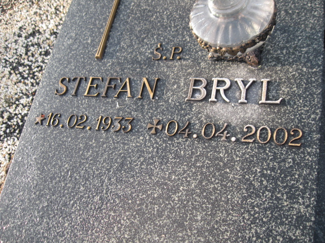 Stefan Bryl 1933 Mysłowice NSPJ - Grobonet - Wyszukiwarka osób pochowanych