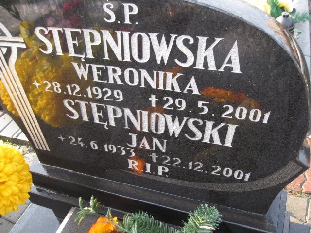 Jan Stępniowski 1933 Mysłowice NSPJ - Grobonet - Wyszukiwarka osób pochowanych