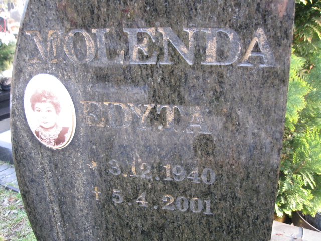 Edyta Molenda 1940 Mysłowice NSPJ - Grobonet - Wyszukiwarka osób pochowanych