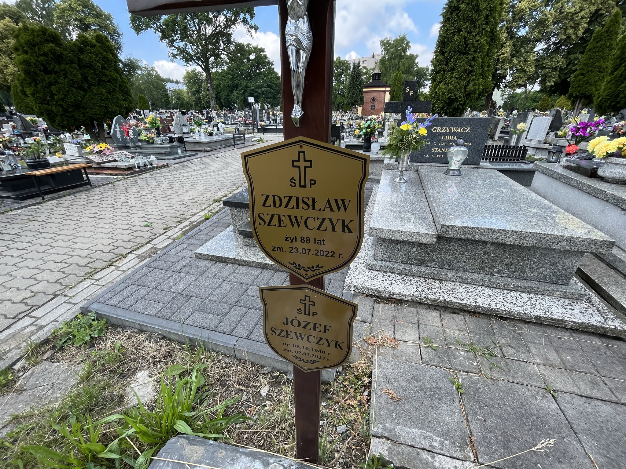 Józef Szewczyk 1940 Mysłowice NSPJ - Grobonet - Wyszukiwarka osób pochowanych