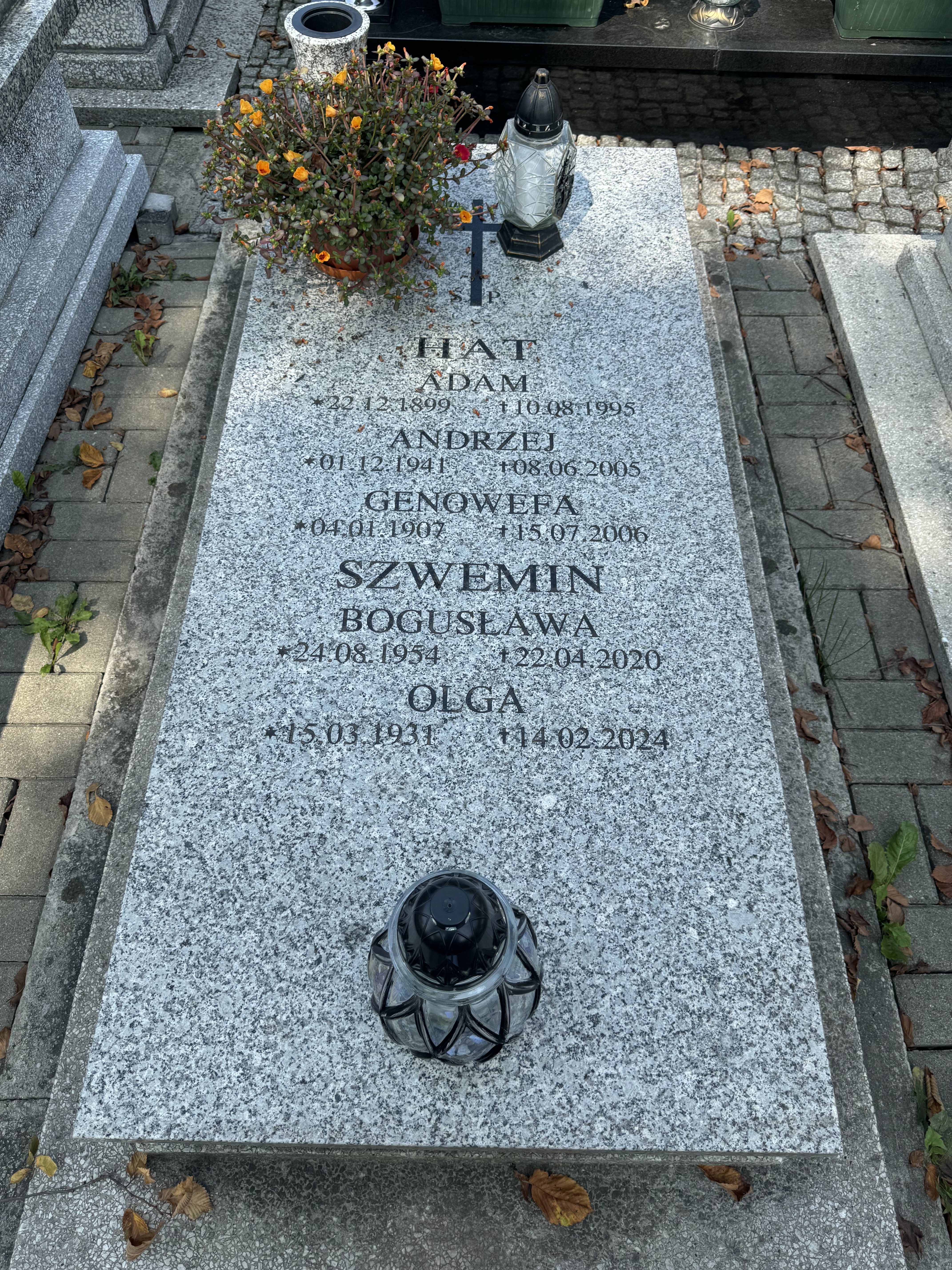 Adam Hat 1899 Mysłowice NSPJ - Grobonet - Wyszukiwarka osób pochowanych