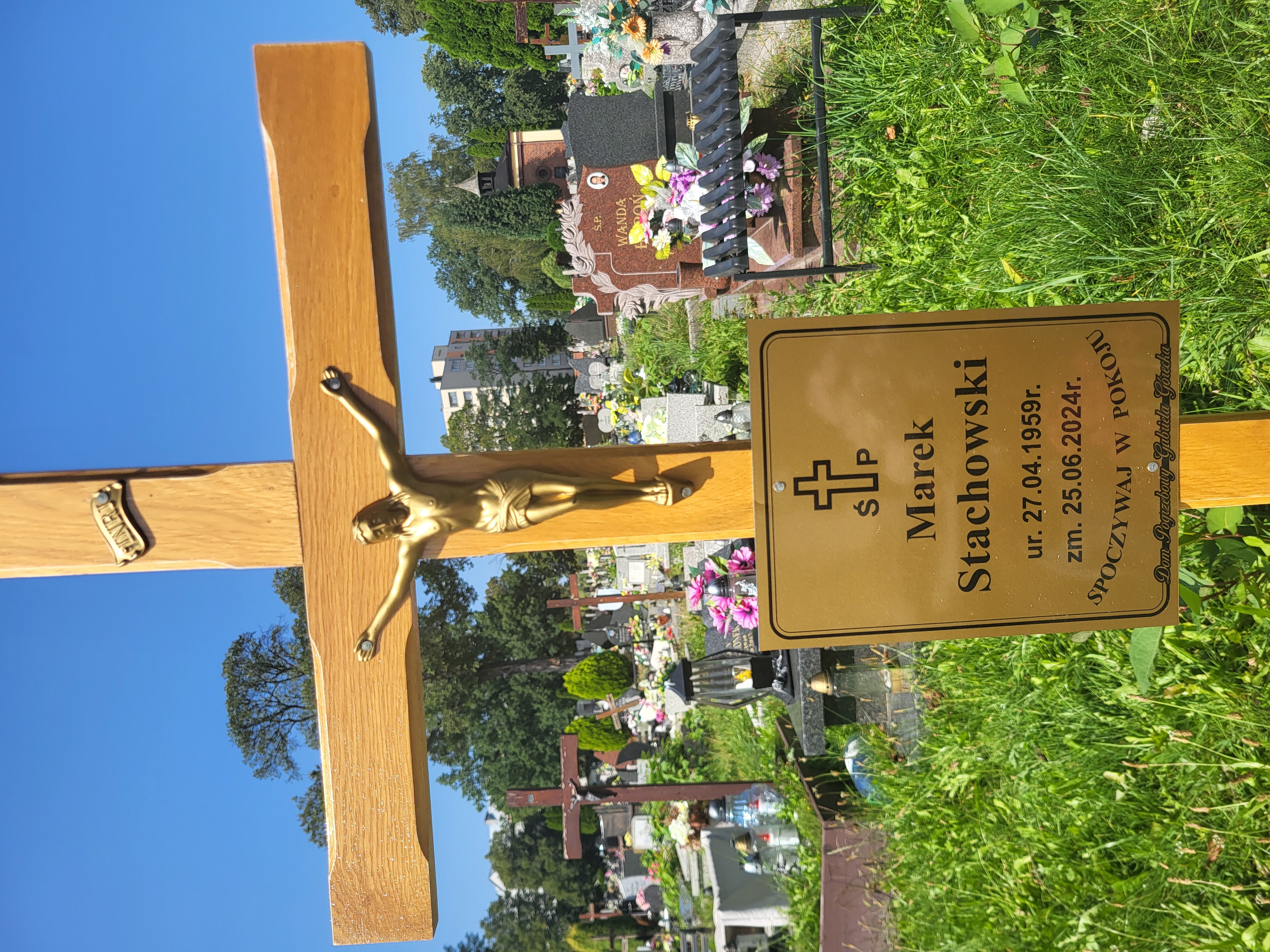 Marek Stachowski 1959 Mysłowice NSPJ - Grobonet - Wyszukiwarka osób pochowanych