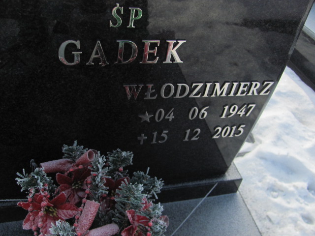 Włodzimierz Gądek 1947 Mysłowice NSPJ - Grobonet - Wyszukiwarka osób pochowanych