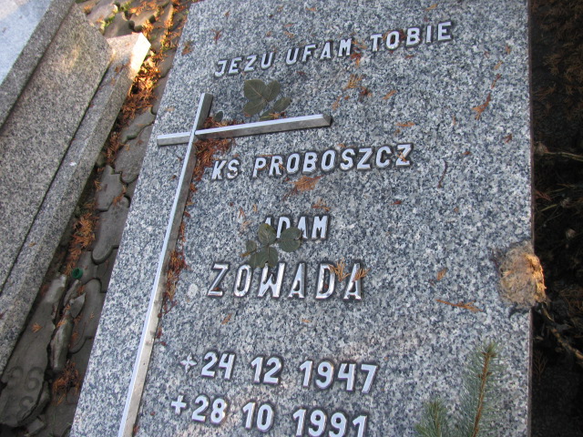 Adam Zowada 1947 Mysłowice NSPJ - Grobonet - Wyszukiwarka osób pochowanych