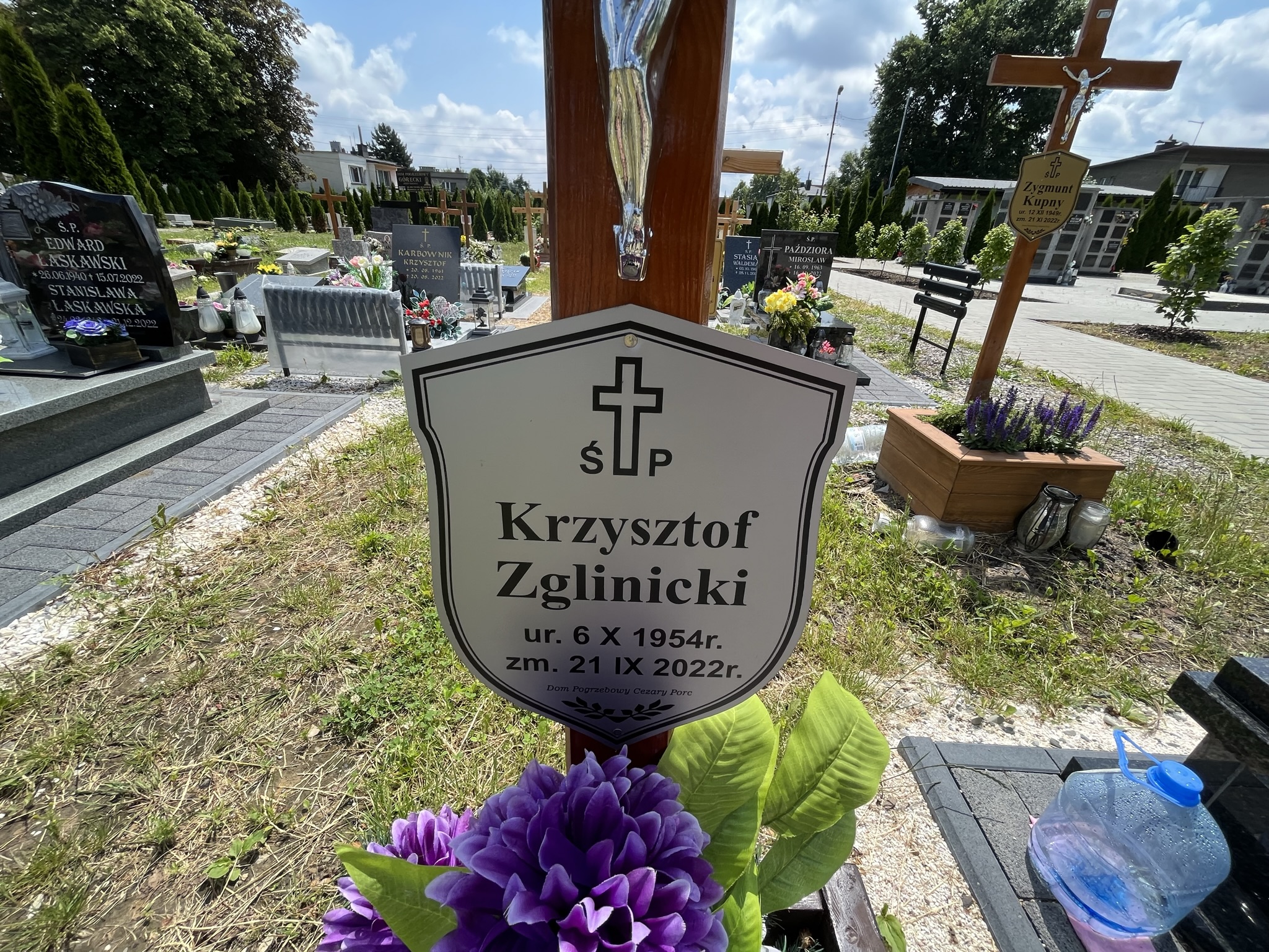 Grób Krzysztof Zglinicki