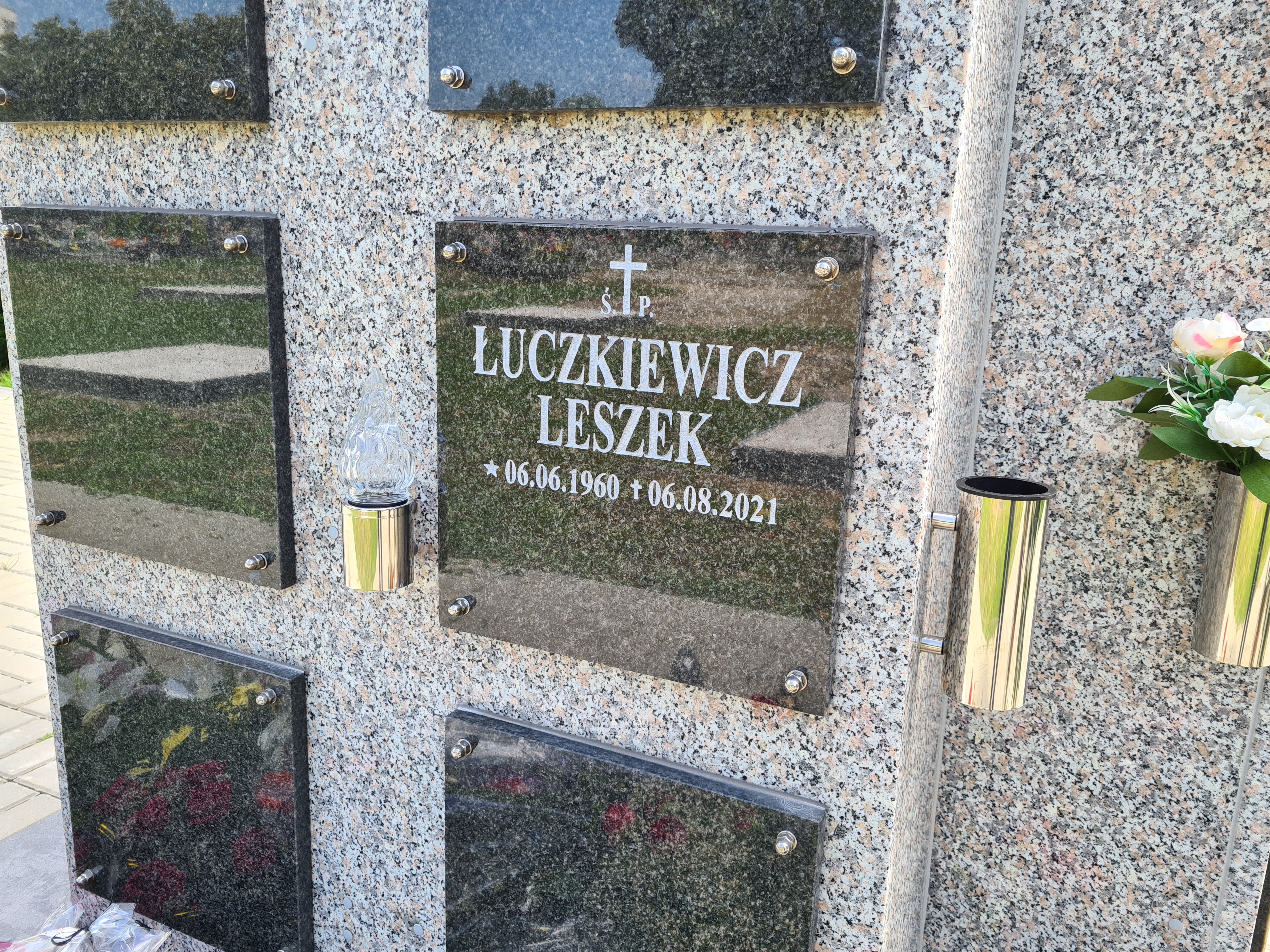 Grób Leszek Łuczkiewicz