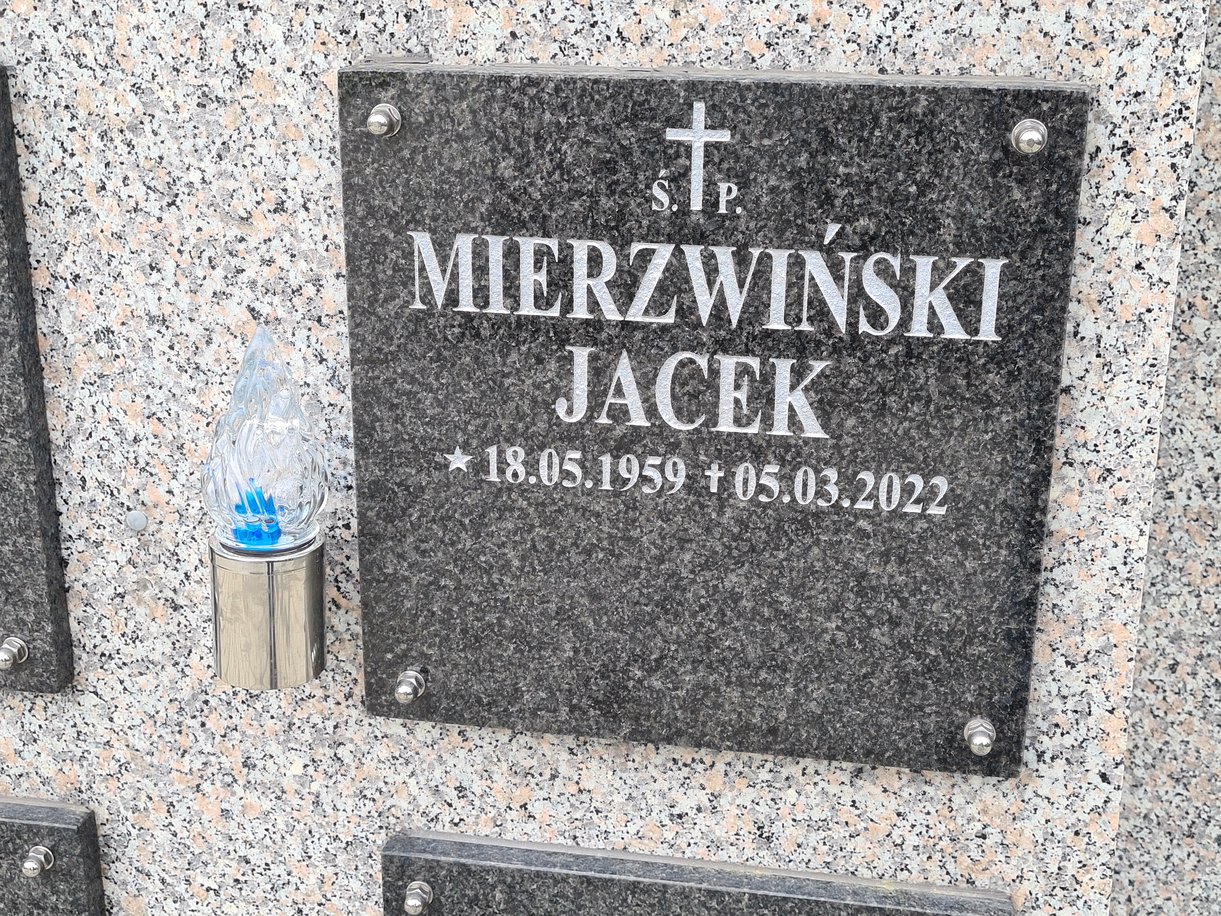 Jacek Mierzwiński 1959 Mysłowice NSPJ - Grobonet - Wyszukiwarka osób pochowanych