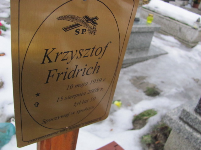 Krystyna Fridrich 1941 Mysłowice NSPJ - Grobonet - Wyszukiwarka osób pochowanych