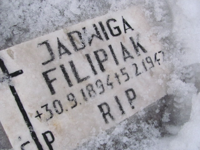 Jadwiga Filipiak 1894 Mysłowice NSPJ - Grobonet - Wyszukiwarka osób pochowanych