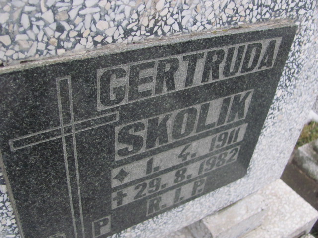 Gertruda Skolik 1911 Mysłowice NSPJ - Grobonet - Wyszukiwarka osób pochowanych