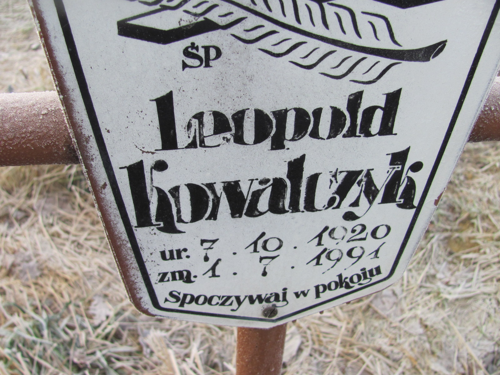 Leopold Kowalczyk 1920 Mysłowice NSPJ - Grobonet - Wyszukiwarka osób pochowanych