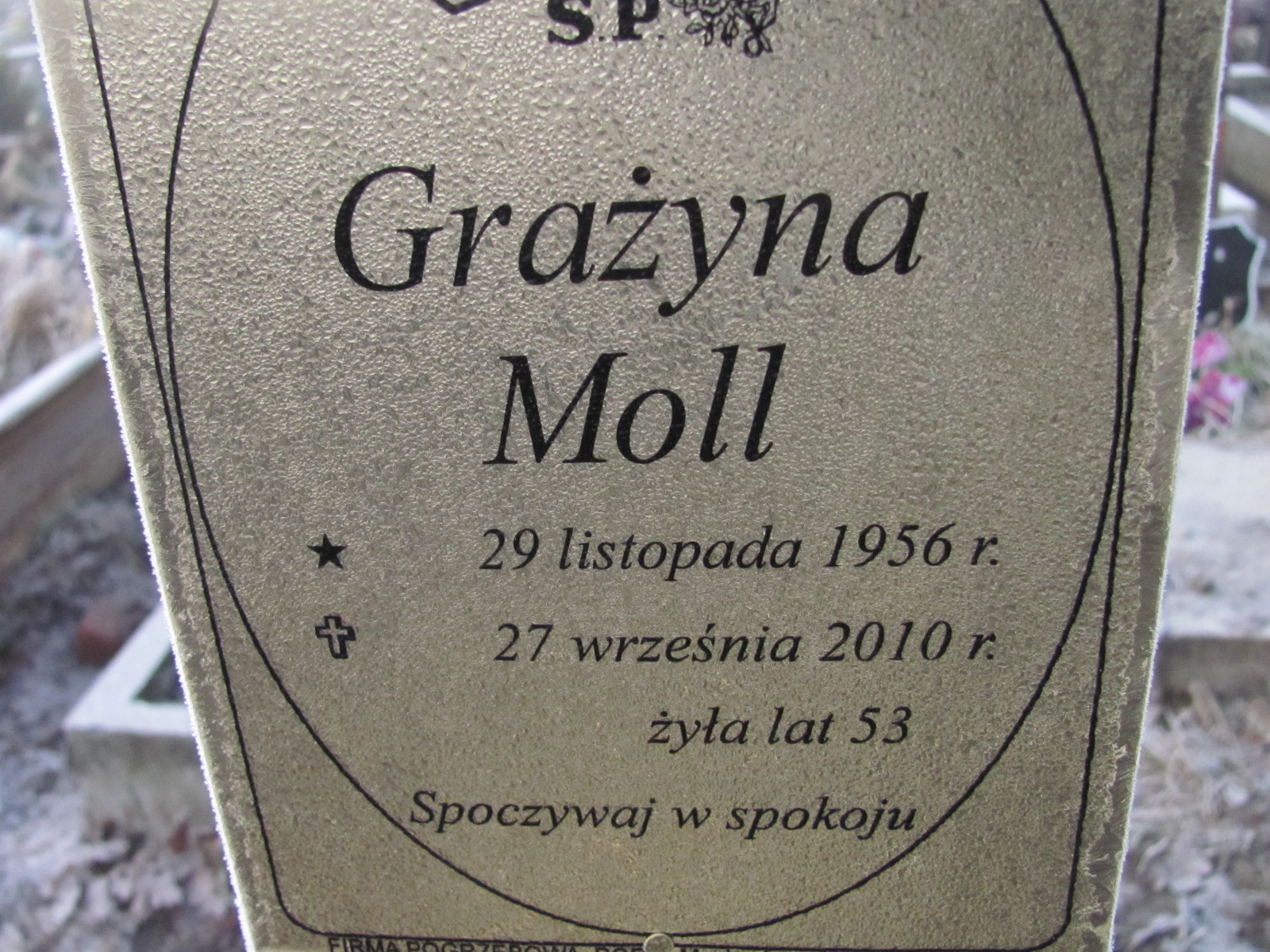 Zdjęcie grobu