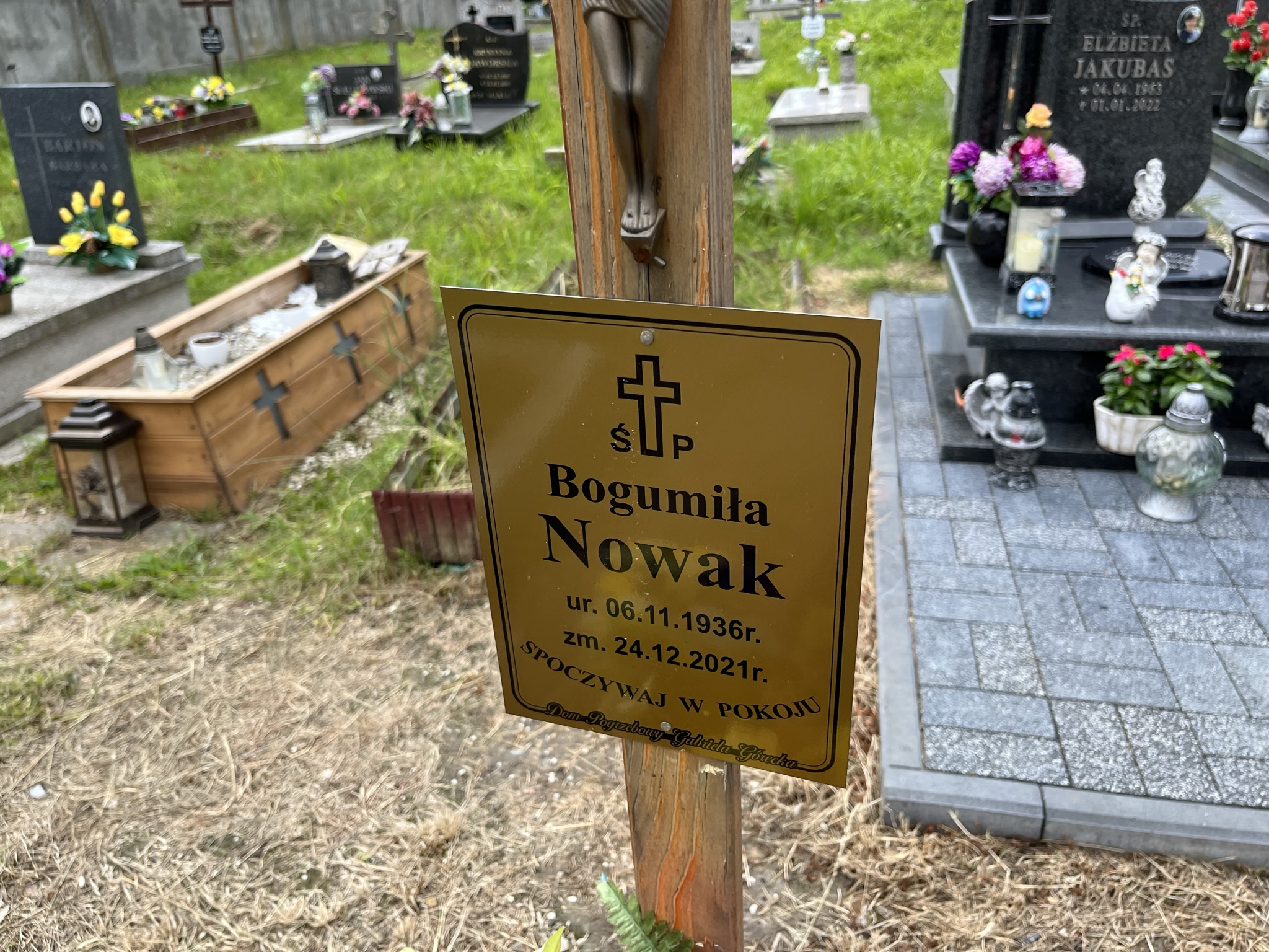 Bogumiła Nowak 1936 Mysłowice NSPJ - Grobonet - Wyszukiwarka osób pochowanych