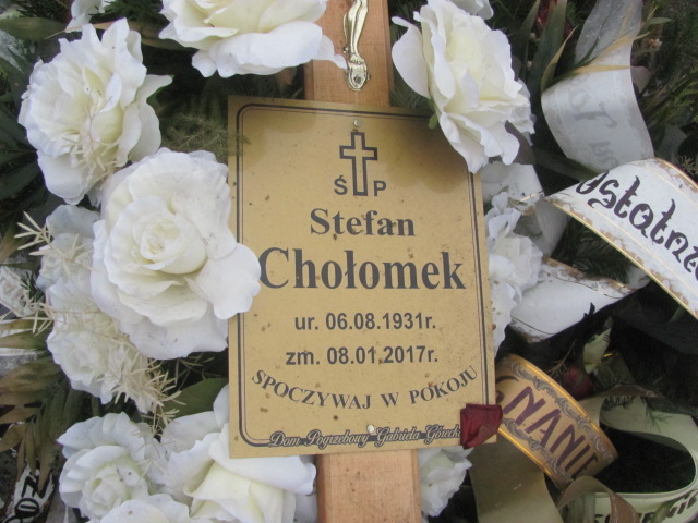 Grób Stefan Chołomek